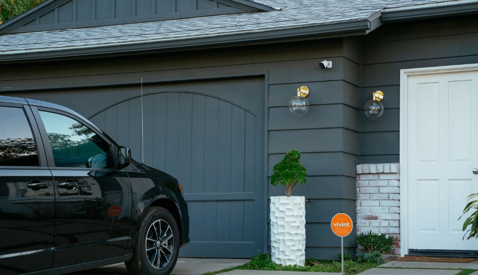 Vivint home security camera in Lansing